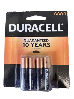Duracell AAA 4 Count (1 Pack) MAR2027