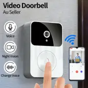 Intelligent Wireles Video Doorbell Bell WiFi Intercom Ring Security Phone Camera
