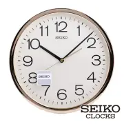 【SEIKO 精工】金色/銀色光感外框時鐘掛鐘(SEIKO、掛鐘、日本原廠機芯、靜音指針、清新好搭配 SK048)