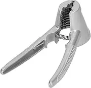 Walnut Opener, Nut Cracker Rugged and Durable for Macadamia Nuts for Walnuts for Hazelnuts(Silver)