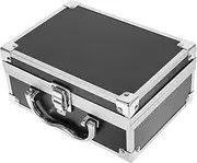 ASAKKURA Aluminum Alloy Makeup Travel Case Portable Cosmetic Briefcase for Artists Stylists Lightweight Design Durable Storage Sturdy Tool Box