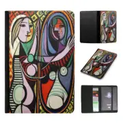 PASSPORT ITINERARY ORGANIZER|PABLO PICASSO - GIRL BEFORE A MIRROR ART