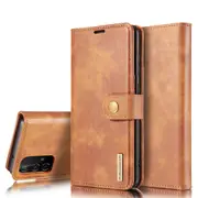 DG.Ming Samsung Galaxy A52s 5G Detachable Folio Case Cover A528 [Brown]