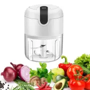 Electric Mini Garlic Chopper,Food Processor,Portable Cordless Garlic Mincer M...