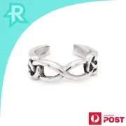 Celtic Knot Sterling Silver 925 Toe Ring