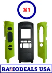 Motorola APX6000/7000 Front & Side Housing Set - Green sides / Black front