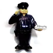 LIL HOMIES 1:24 SCALE OFFICER FLACA 2.5" TALL NEW FIGURE POLICEMAN RARE!