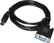 RS232 D-SUB 9P DB9 to M~ni DIN 5PIN MD5 Converter PLC Programming Cable Fit for PC to MATSUSHITA GT11 Touch Screen PLC Control KABLE(5M)