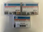 HP DATA 160GB C8011A DATA CARTRIDGE - LOT OF 3 BRAND NEW