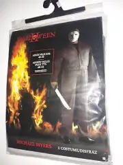 Michael Myers Halloween II Costume Adult XXL 48-52 Cosplay Mask & Jumpsuit NEW