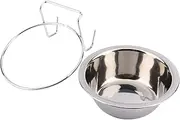 Dog Bowl Hook, Stainless Steel Food Dog Crate Water Bowl Clip, Hanging Bowl Puppy Food Water Cage Cup Clamp Holder for Pet Rabbit Bird Dog Puppy