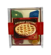 Williams Sonoma Decorative Pie Crust Cutters 4pk SpringsDiamond Star Circle Leaf