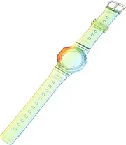 KONTONTY Boy Girl's Watch Band Iridescent Boys and Girls Wristband Cover Easy to Clean Fit Compatible Tags for Boys and Girls