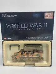 German WWII Die-cast Corgi Krauss-Maffei Sd.Kfz.7 Semi-Track, 1:50