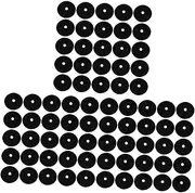 Kisangel 60 Pcs Weeding Cloth Control Cloth Ground Cloth Round Design Control Cloth Round Control Fabric Orchard Tree Protector Mulch Block Ring Gasket Protective Agent Bark