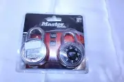 Set of 2 Master Lock Combination Pad Locks Both Have Same Combinations