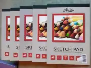 drawing pads 5 x A5 sketch (retail $ 40 )