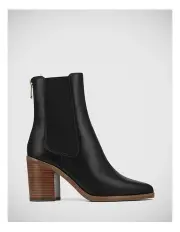 [Wittner] Poliana Leather Ankle Boot in Black