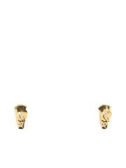 Alexander Mcqueen Gold Metal Earrings
