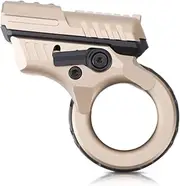 Fidget Gun, Adult Fidget Toy, Stainless Steel Suffering from Anxiety Stress Relief Cool Easter Fidget Gun Toy (Sand Gold)