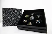 LPG Dice Set - Metal RPG Leadlight (Dazzle Dark)