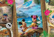 Ceaco - Thomas Kinkade - Disney - Travel Collage - 2000 Piece Jigsaw Puzzle