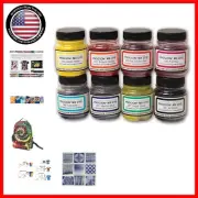 Easy Cold Water Fabric Dye - 8-Pack Procion Tie Dye Powder for Beautiful Designs