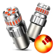 2Pcs 1157 LED Red Bright Brake Tail Stop Light Parking Bulb Lights AUXITO BAY15D (for: Audi)