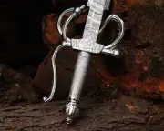 Marvelous Zorro Rapier Sword Handmade Medieval Vikings Battle Ready Sword WShth