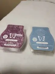 Lot of 2 bars Scentsy 3.2 oz Wax: Midnight Fig (Retired Discontinued) + Luna