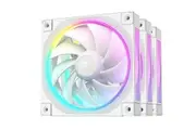 DeepCool FL12 3-in-1 ARGB Ring 120mm Case Fan - White 3-Pack [R-FL12-WHAPN3-G]