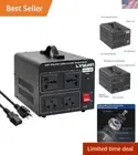 Voltage Converter Transformer 1500 Watt Step Up/Down Convert from 110V-120V t...