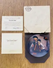 Knowles Norman Rockwell Plate "The Music Maker" 1981 Limited Edition Authentic!