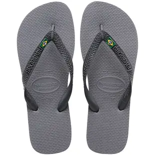 havaianas 哈瓦士 巴西人字拖 男款 Brasil 灰國旗夾心 涼鞋 拖鞋 夾腳拖 海灘鞋【南風百貨】