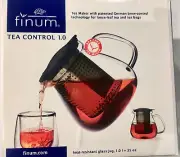 Finum Tea Control 1.0 with Dark Basket, Black NEW IN BOX