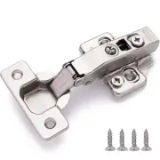DecoBasics Full Overlay European Soft Close Cabinet Hinges for Kitchen Cabine...