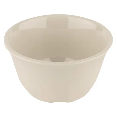 G.E.T. BC-70-DI Diamond Ivory Melamine 7 oz. 4" dia. Bouillon Cup - 4 Doz