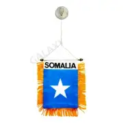Somalia Flag Mini Banner / Double Sided Mini Somalia Car Window Flag