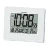 日本精工-SEIKO可立式多功能電子鬧鐘・日期溫度時間顯示・公司貨保固1年・(QHL057W)