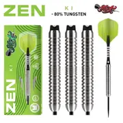 SHOT DARTS Zen Ki Steel Tip Dart Centre Weighted 22g, 24g or 26 Gram