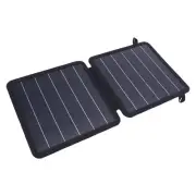 Single Crystal 10W 2 Fold Package 5V USB-A USB-C Solar Panel Charging