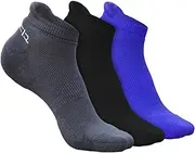 Heelium Bamboo Socks for Men | Odour-Free & Breathable | Padded Base & Anti-bacterial | 3X Softer than Cotton Socks