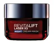 Loreal Paris Combo Of Revitalift Laser X3 Night Cream Mask 50 Ml