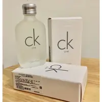 在飛比找蝦皮購物優惠-*人人美*Calvin Klein CK One中性淡香水 