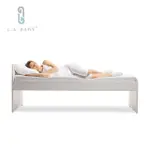 【L.A. BABY】天然乳膠床墊5尺5CM雙人床墊(附白色網布套)