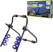 [Goodyear] 3pcs Bike Carrier - Ideal for Transporting Up to Three Bikes at A Time | Designed to Fit Most Saloons, Coupes, People Carriers, Mpvs and Hatchbacks | Simply Attach The Straps to Your Boot