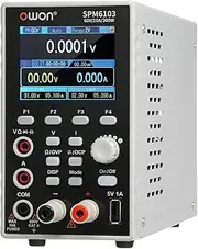 GUYOS SPM6103 Programmable Lab Power Supply (0-60V 0-10A) 300W Bench DC Power Supply with Multimeter Regulated Power Supply with 2.8 inch LCD Display and Output Enable/Disable Button Single Channel