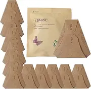 Female Pee Funnel for Women, Female Urinal for Travel | Paper Holder and Pee Cup | 12 Pieces Individually Wrapped, Waterproof Standing Pee Cup for Pregnant Women