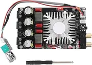 Marhynchus High Efficiency BT Digital Amplifier Module, Powerful Chip, Module with Bass and Treble Adjustment Knobs, Compatible with Tablets, for Home Sound System