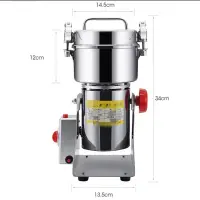 在飛比找蝦皮購物優惠-二手近全新 磨粉機 110v研磨機 打碎機 粉碎機 800G